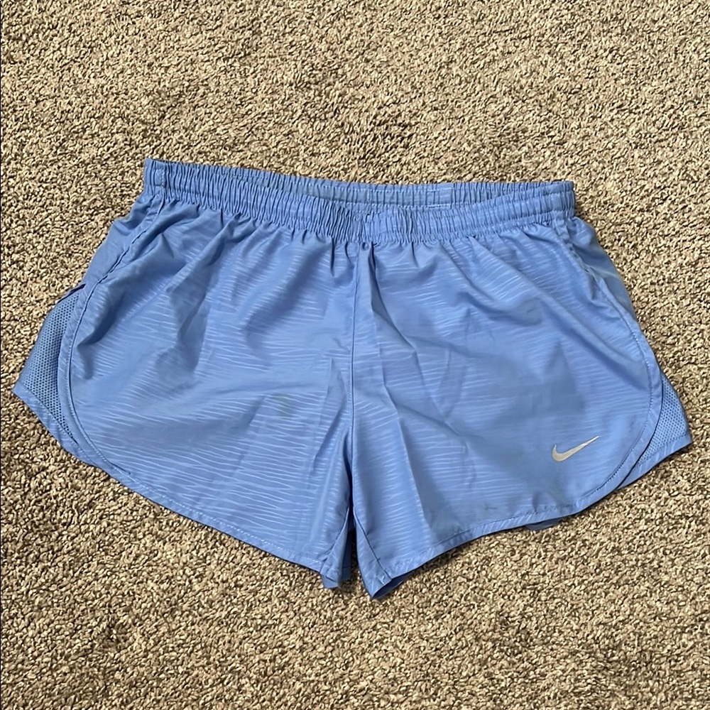 Nike Light Blue Running Shorts